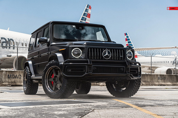 Фото дисков Anrky RS5 Черный сатин на Mercedes-Benz G-Class III