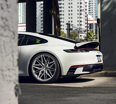 Фото дисков Vossen EVO-5R на Porsche 911 VIII