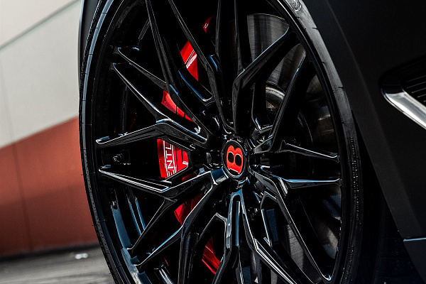 Фото дисков Anrky S1-X1 Черный глянец на Bentley Continental GT III