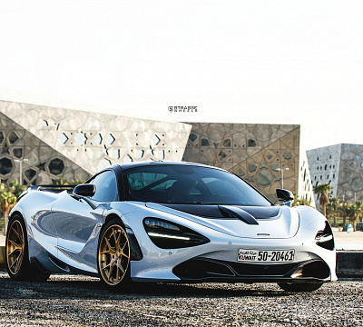 Фото дисков Strasse Wheels SM5R Deep Concave FS на McLaren 720S