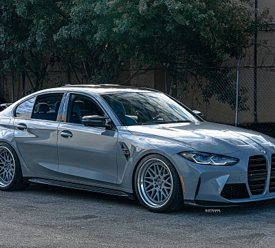 Фото дисков Strasse Wheels SM10 Track на BMW 3/M3 (G2x/G80)