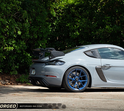 Фото дисков BC Forged ACL51 на Porsche Cayman II