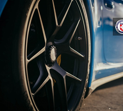 Фото дисков HRE R101 на Porsche 911 VII