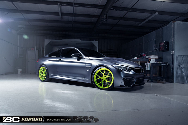 Фото дисков BC Forged KL01 Другой цвет на BMW 4/M4 (F32/F82)
