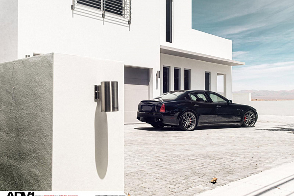 Фото дисков ADV.1 ADV10 M.V2 SL Сатиновый тонированный лак на Maserati Quattroporte V