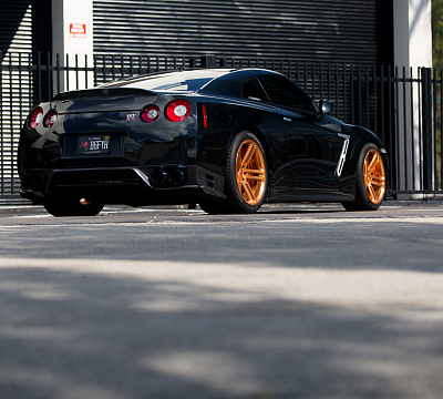 Фото дисков Vossen CG-202 на Nissan GT-R