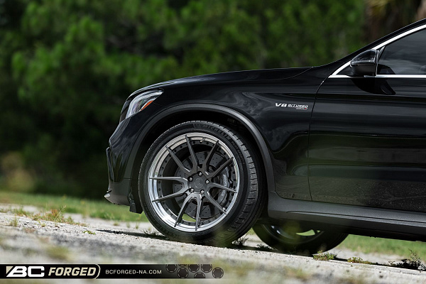 Фото дисков BC Forged HCA162 Глянцевый графит на del Mercedes GLC Coupe (C253)