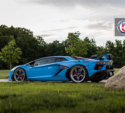 Фото дисков HRE 527 на Lamborghini Aventador
