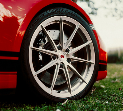 Фото дисков Vossen VPS-1 на Porsche 911 VIII