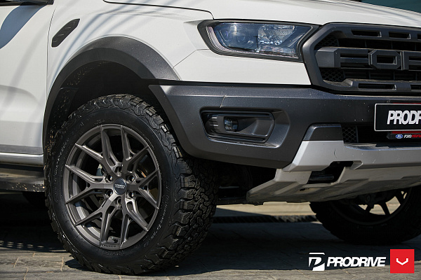 Фото дисков Vossen HF6-4 Сатиновый графит на Ford Ranger T6