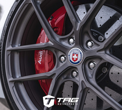 Фото дисков HRE P101SC на Audi E-tron GT