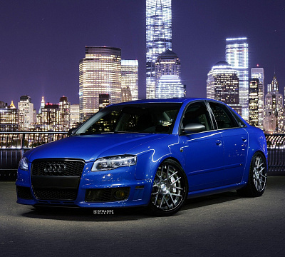 Фото дисков Strasse Wheels SM7 Deep Concave на Audi A/S/RS 4 (B8)