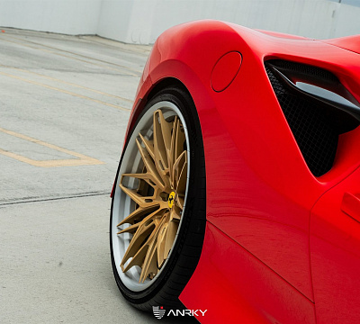 Фото дисков Anrky S3-X1 на Ferrari F8
