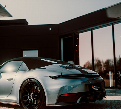 Фото дисков Brixton Forged CM6-RS на Porsche 911 VIII