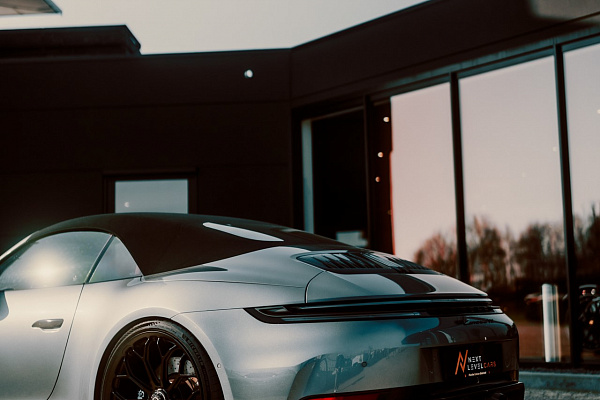 Фото дисков Brixton Forged CM6-RS Черный сатин на Porsche 911 VIII
