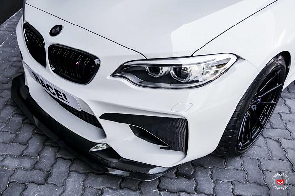 Фото дисков Vossen M-X2 Сатиновый графит на BMW 2/M2 (F22/F87)