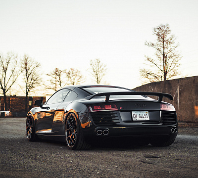 Фото дисков Vossen HF-5 на Audi R8 (Typ 42)