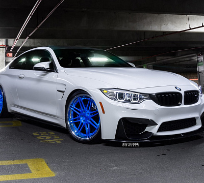 Фото дисков Strasse Wheels S8 Deep Concave на BMW 4/M4 (F32/F82)