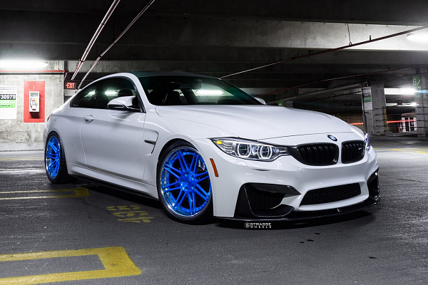 Фото дисков Strasse Wheels S8 Deep Concave Другой цвет на BMW 4/M4 (F32/F82)