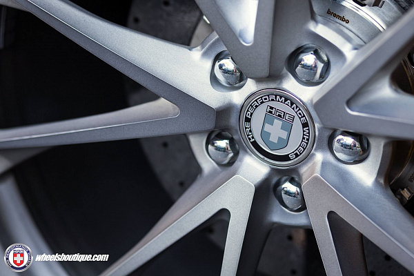 Фото дисков HRE P204 Сатиновый тонированный лак на Ferrari California