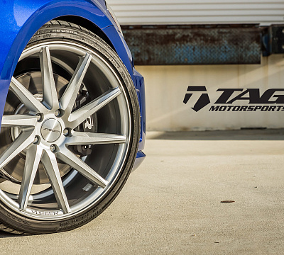 Фото дисков Vossen CVT на Volkswagen Golf VII