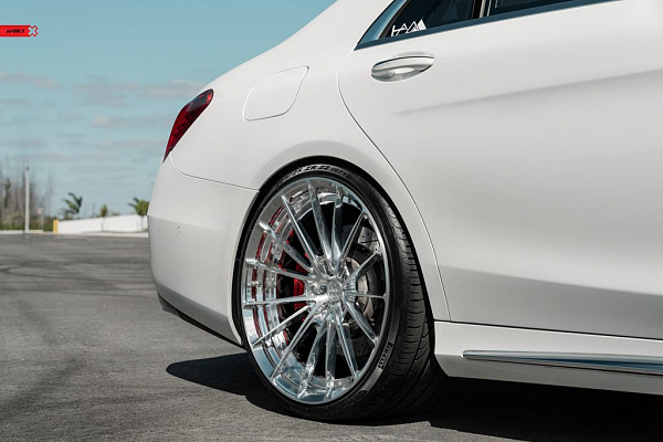 Фото дисков Anrky AN29 Полированный лак на Mercedes-Benz S-Class (W222, C217)