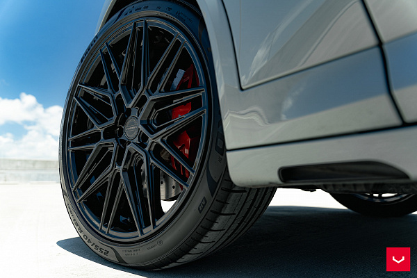 Фото дисков Vossen HF-7 Черный глянец на BMW X3/X3 M (G01/F97)
