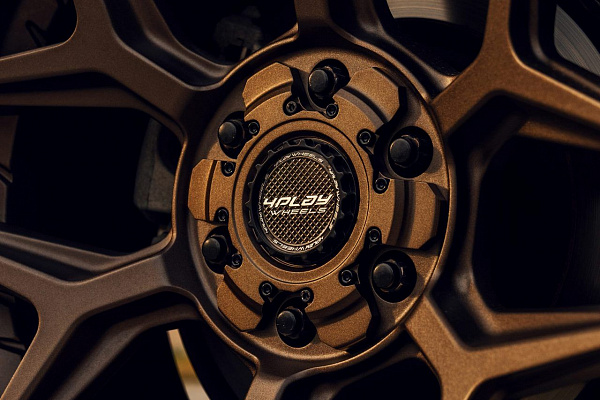 Фото дисков 4PLAY 4P83 Сатиновая темная медь на Toyota Tundra III