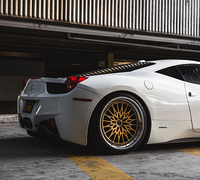 Фото дисков Brixton Forged HS1 на Ferrari 458