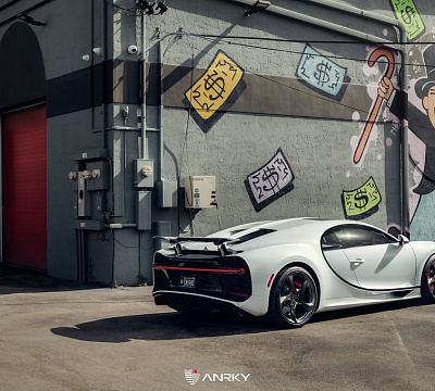 Фото дисков Anrky XR-105 на Bugatti Chiron