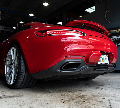Фото дисков Anrky AN12 на Mercedes-Benz AMG GT I