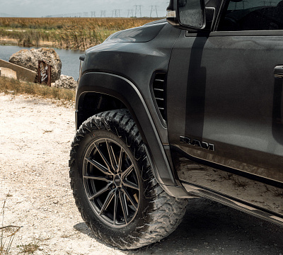 Фото дисков Vossen HF6-1 на Ram 1500 V