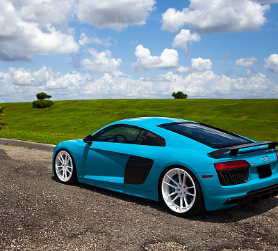 Фото дисков Anrky AN34 на Audi R8 (4S)