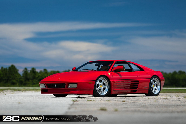 Фото дисков BC Forged LE05 // MLE05 Глянцевый лак на Ferrari 348