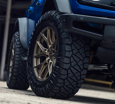 Фото дисков Vossen HF6-4 на Ford Bronco
