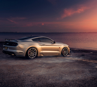 Фото дисков HRE FF10 на Ford Mustang VI