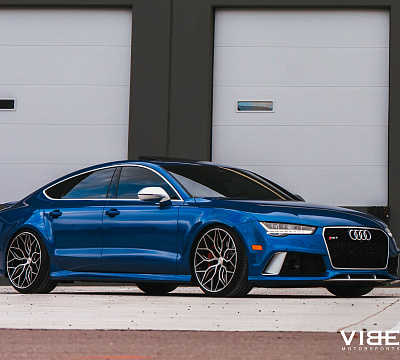 Фото дисков Vossen HF-2 на Audi A/RS 7 (4G)