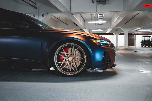 Фото дисков Anrky S1-X2 Сатиновая шампань на Audi A/RS 6 (C8)