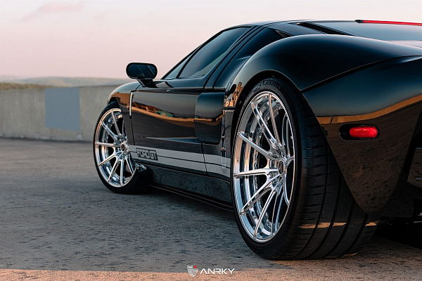 Фото дисков Anrky RS4.2 Полированный лак на Ford GT I