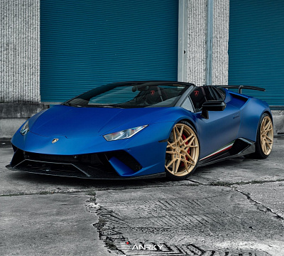Фото дисков Anrky S1-X2 на Lamborghini Huracan