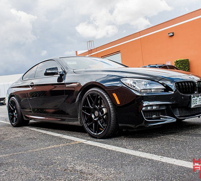 Фото дисков HRE FF01 на BMW 6/M6 (F06/F13/F12)