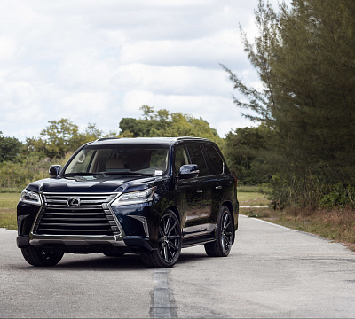 Фото дисков Vossen HF-3 на Lexus LX III