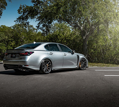 Фото дисков Vossen HF-3 на Lexus GS IV