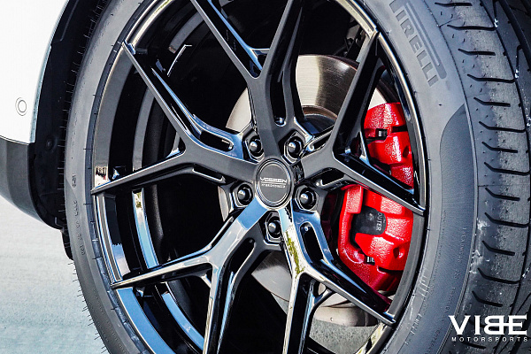 Фото дисков Vossen HF-5 Черный глянец на Range Rover Sport II