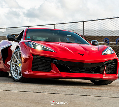 Фото дисков Anrky AN28 на Chevrolet Corvette C8