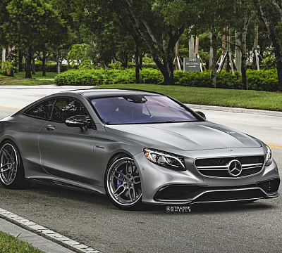 Фото дисков Strasse Wheels SV4 Deep Concave FS на Mercedes-Benz S-Class (W222, C217)