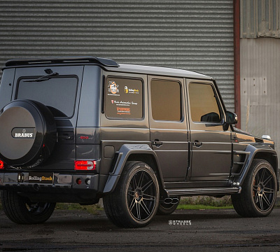 Фото дисков Strasse Wheels S8 Deep Concave на Mercedes-Benz G-Class II