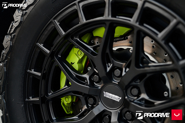 Фото дисков Vossen HFX-1 (6-Lug) Черный глянец на Ford Ranger T6.2