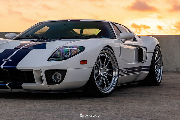 Фото дисков Anrky AN34 Полированный лак на Ford GT I