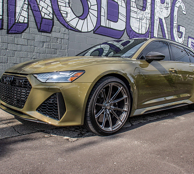 Фото дисков HRE P104SC на Audi A/RS 6 (C8)